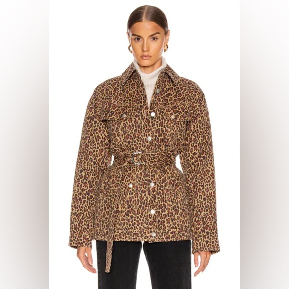 Marissa Webb Ellery Print Anorak Jacket.  Size Small.